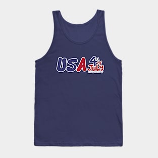 USA 4th Of July Independence Day Tank Top